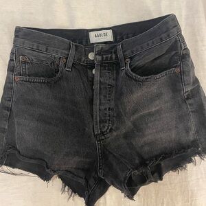 AGOLDE Parker cutoff shorts